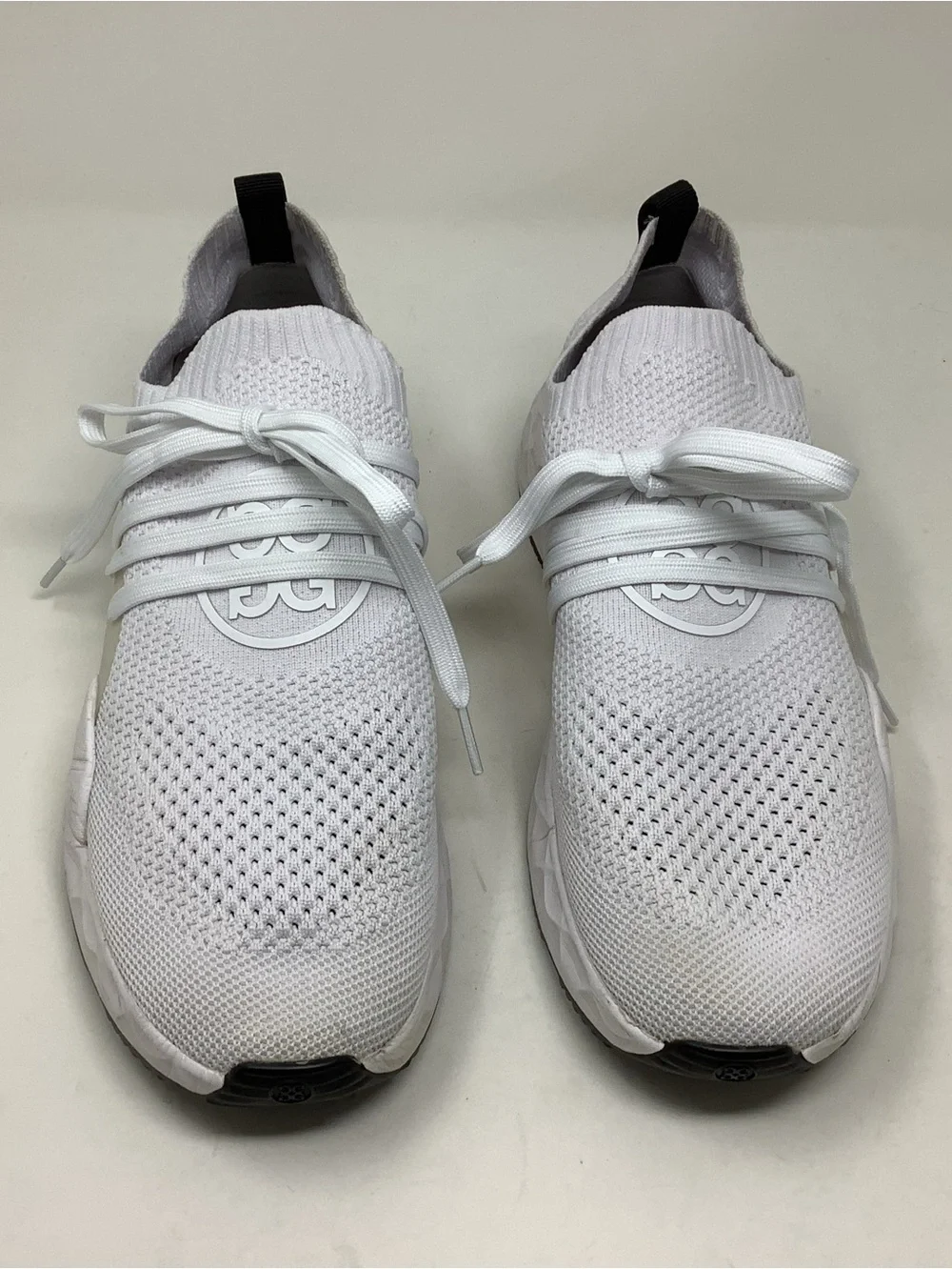 G/Fore White MG4.1 Knit Spikeless Golf Shoe Size 11